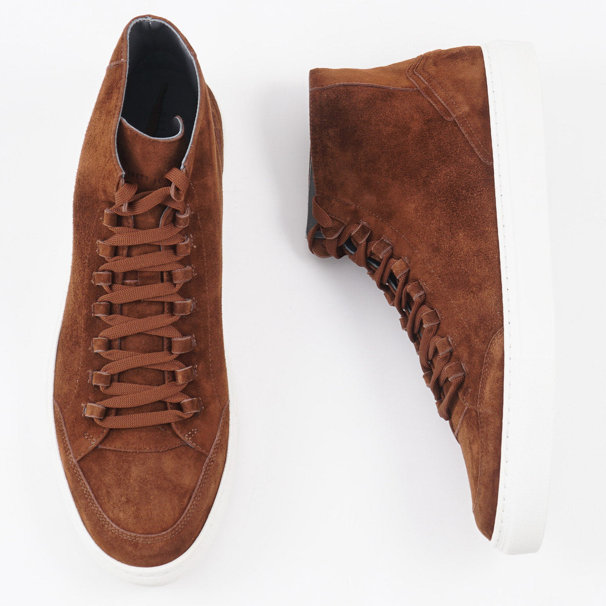 Brett Johnson Suede Mid-Top Sneakers