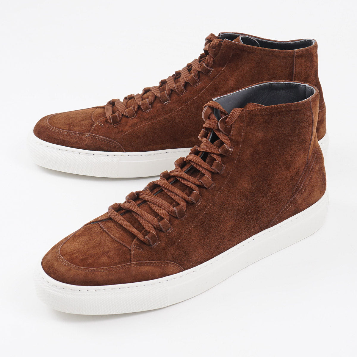Brett Johnson Suede Mid-Top Sneakers