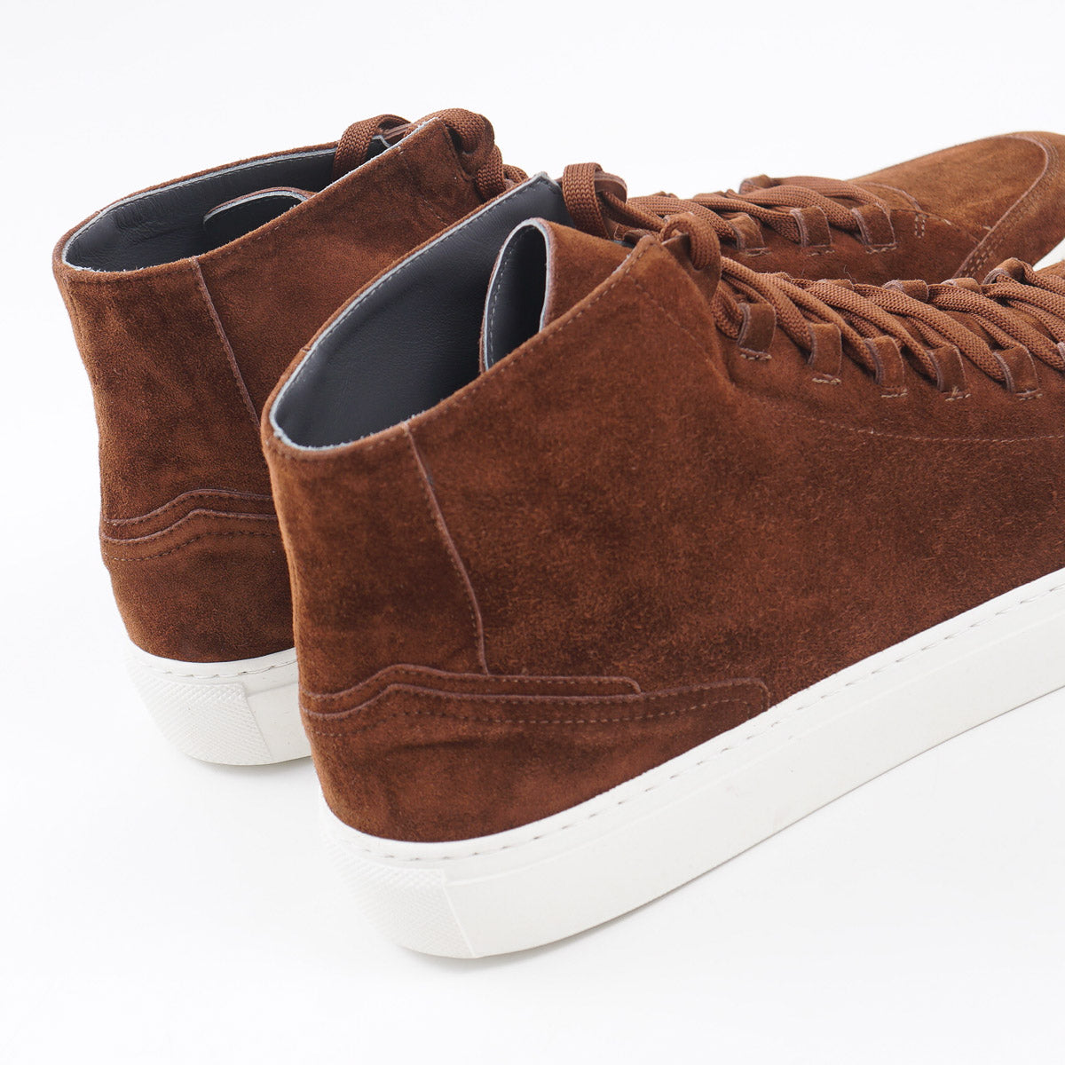 Brett Johnson Suede Mid-Top Sneakers