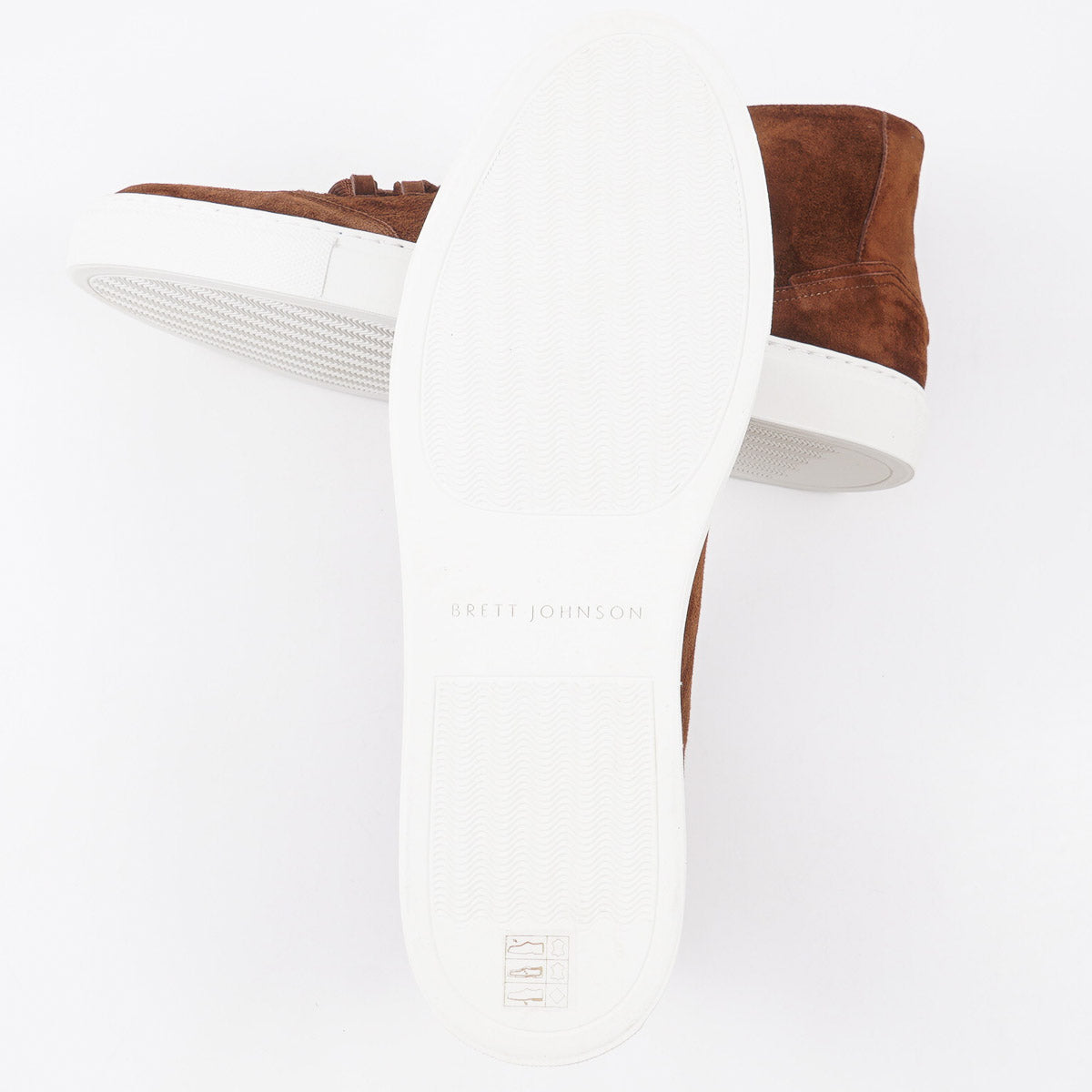 Brett Johnson Suede Mid-Top Sneakers