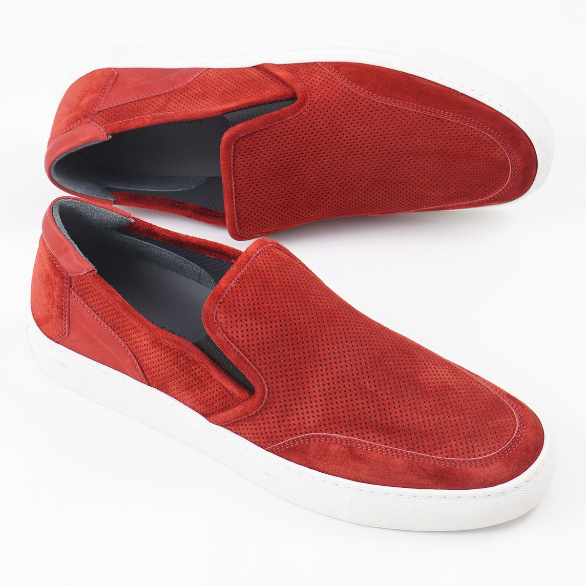Brett Johnson Slip-On Suede Sneakers