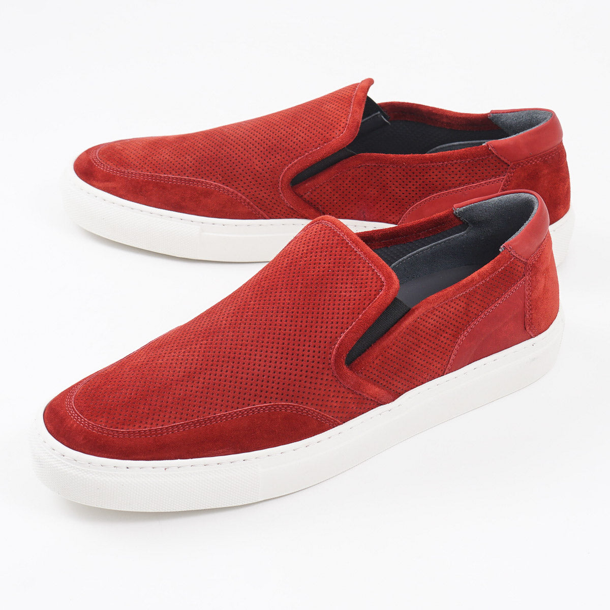 Brett Johnson Slip-On Suede Sneakers