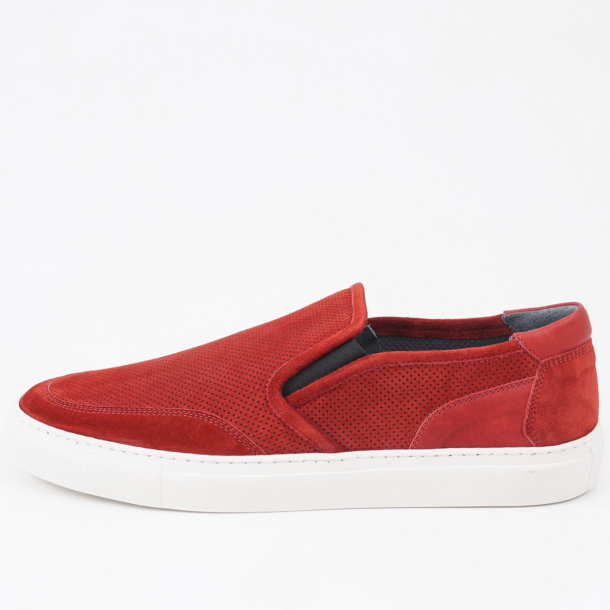 Brett Johnson Slip-On Suede Sneakers
