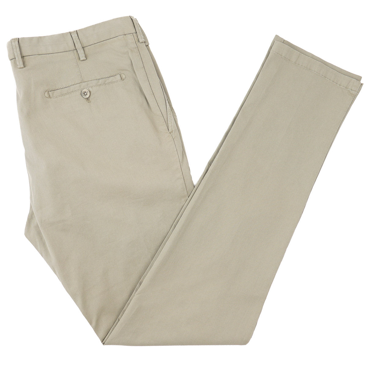Isaia Slim-Fit Woven Cotton Chinos