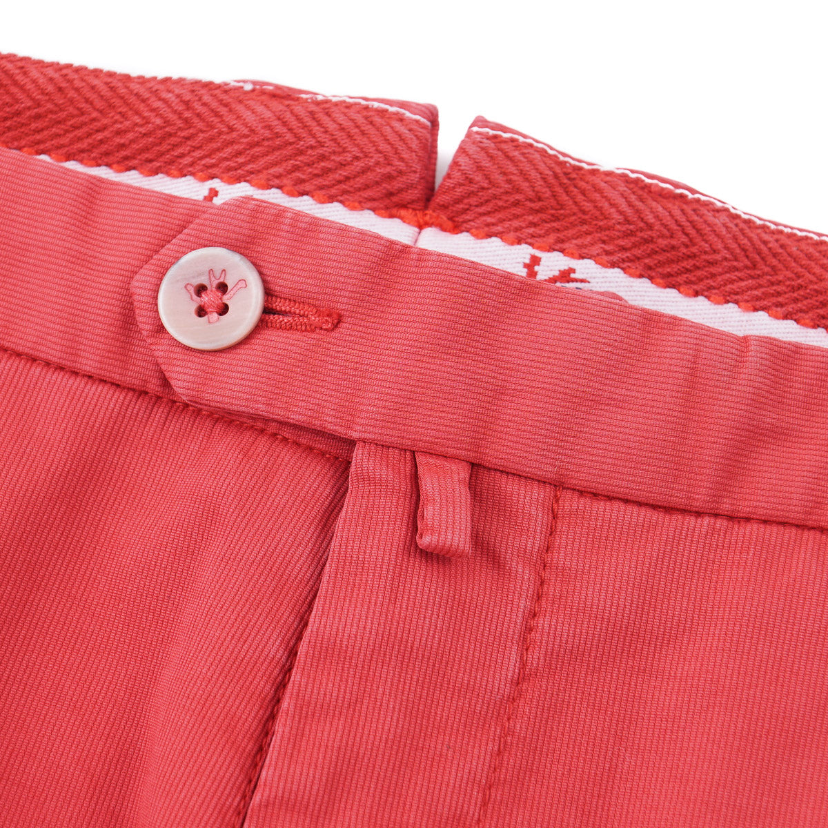 Isaia Slim-Fit Woven Cotton Chinos