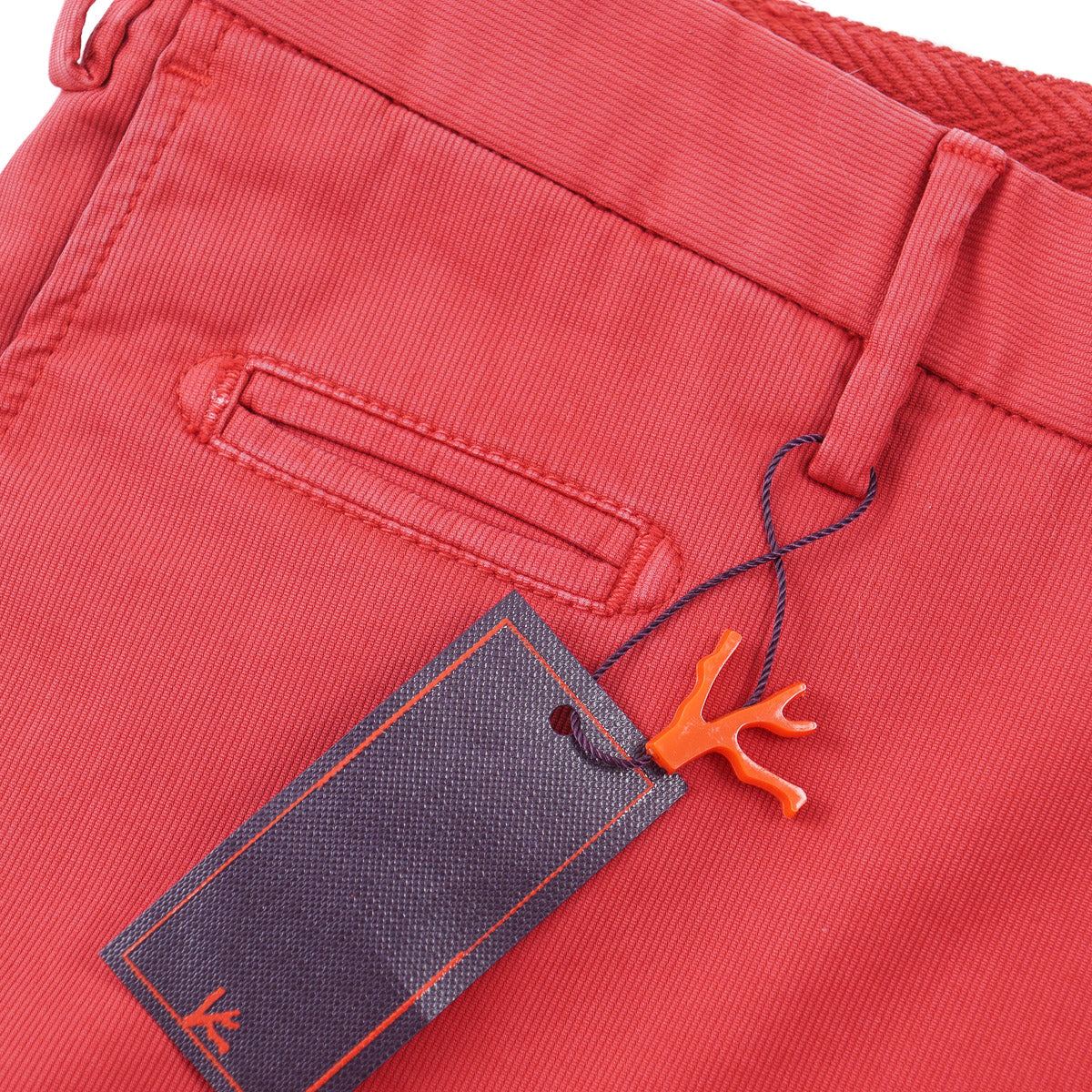 Isaia Slim-Fit Woven Cotton Chinos