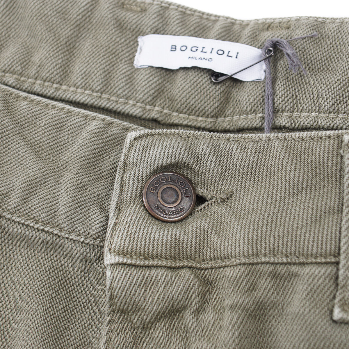 Boglioli Garment-Dyed Denim Jeans