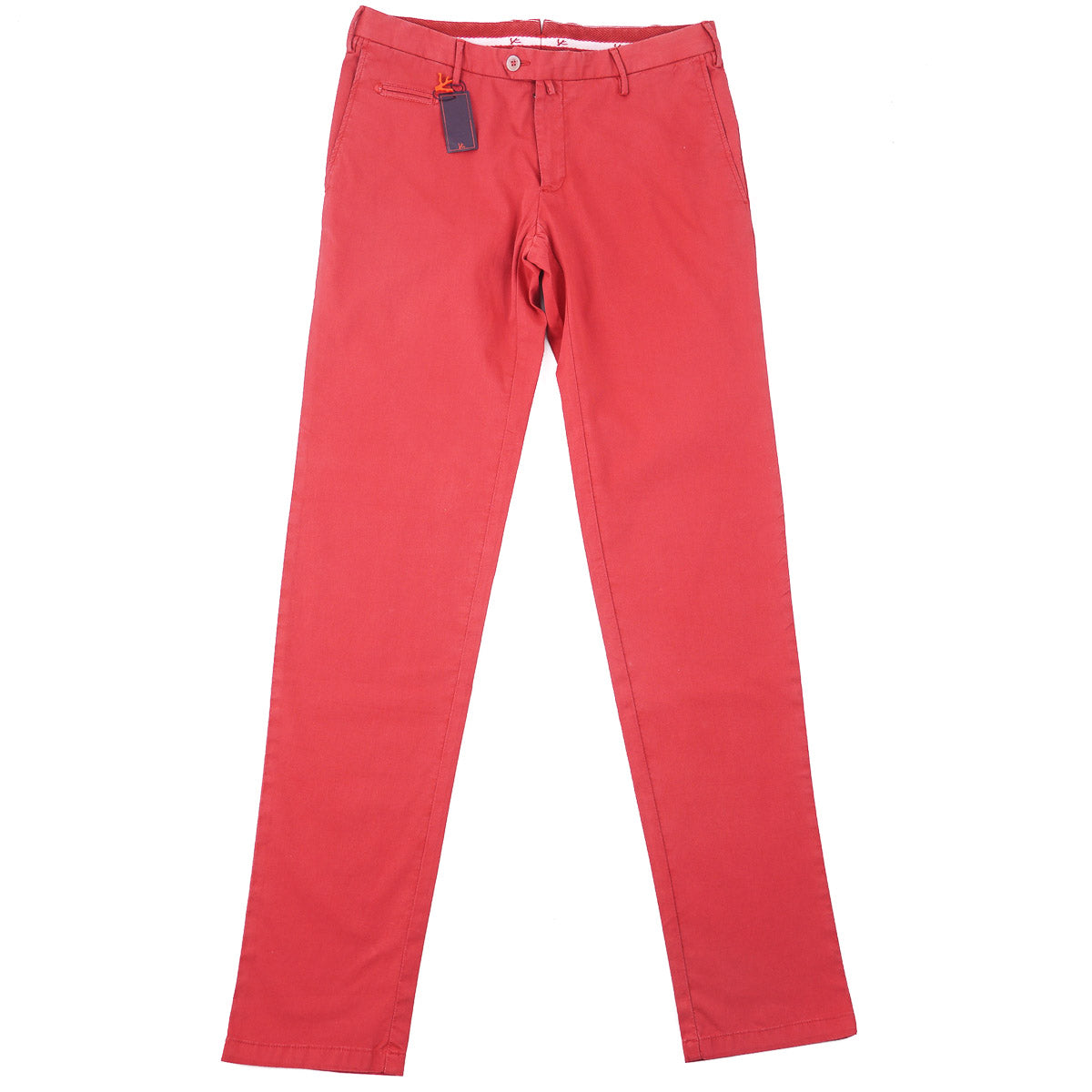 Isaia Slim-Fit Woven Cotton Chinos