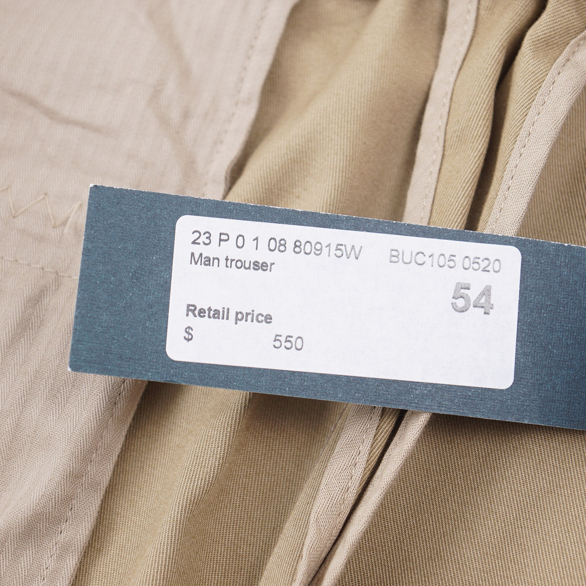 Boglioli Twill Cotton Dress Pants