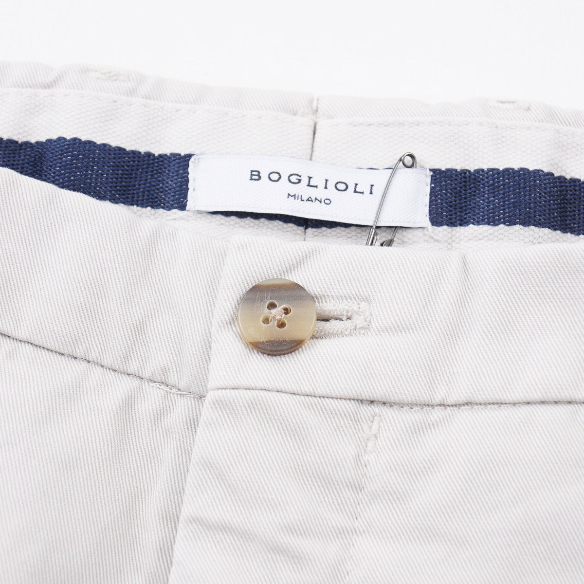 Boglioli Cotton-Linen Chino Pants