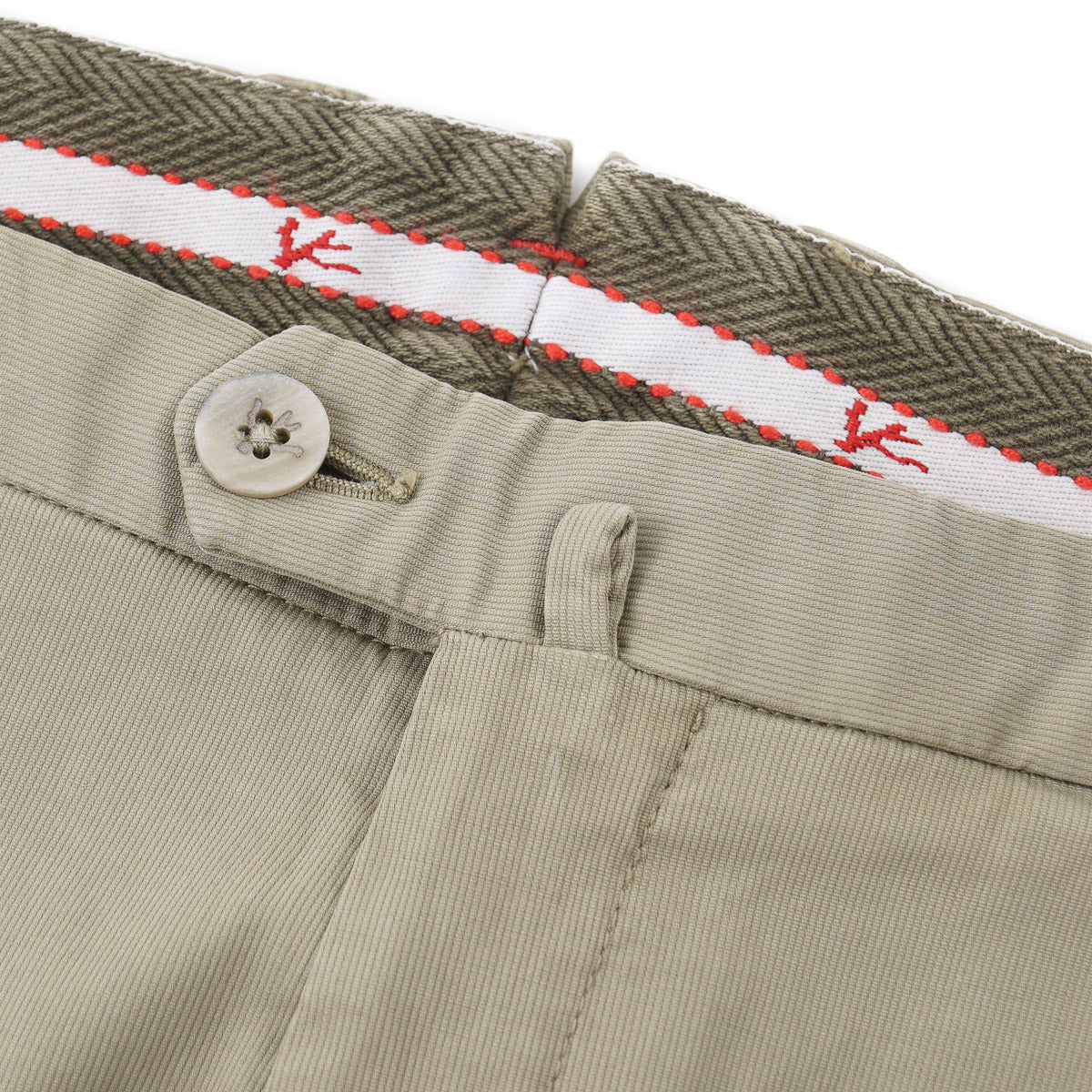 Isaia Slim-Fit Woven Cotton Chinos