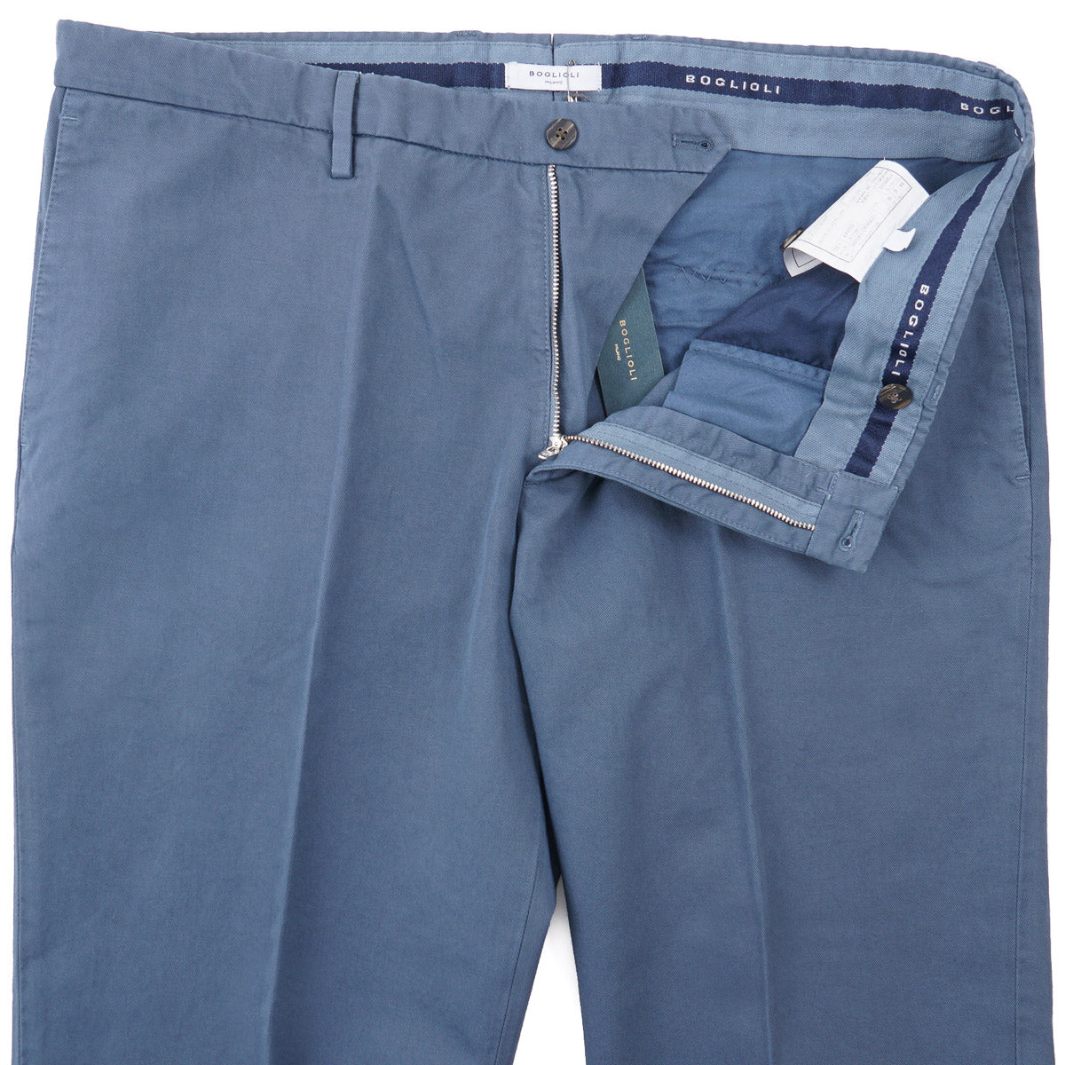 Boglioli Cotton-Linen Chino Pants - Top Shelf Apparel