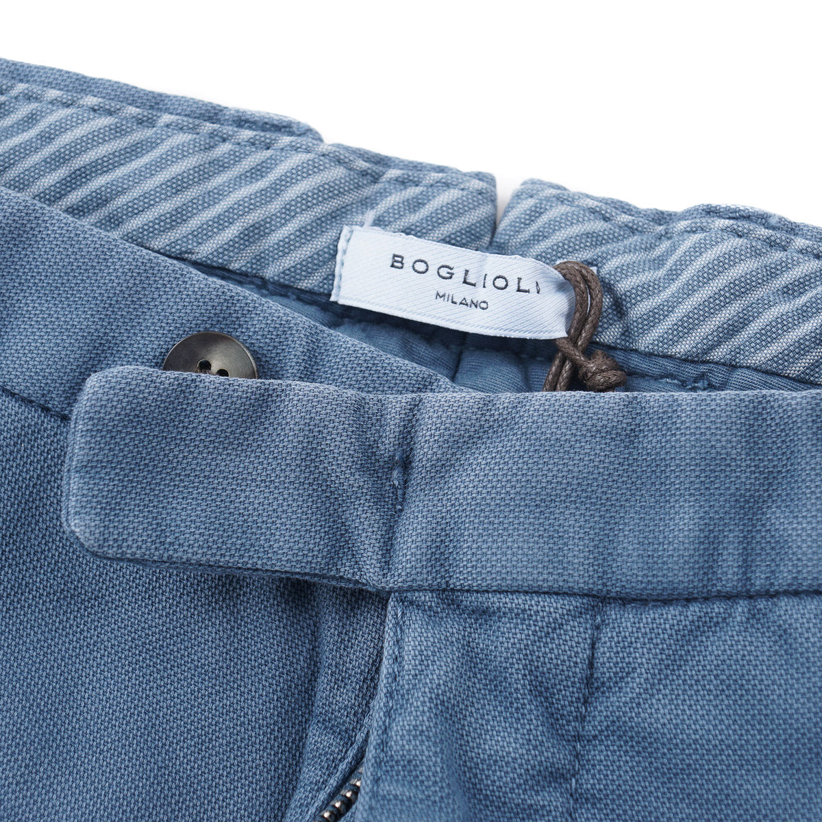 Boglioli Tailored-Fit Woven Cotton Pants - Top Shelf Apparel