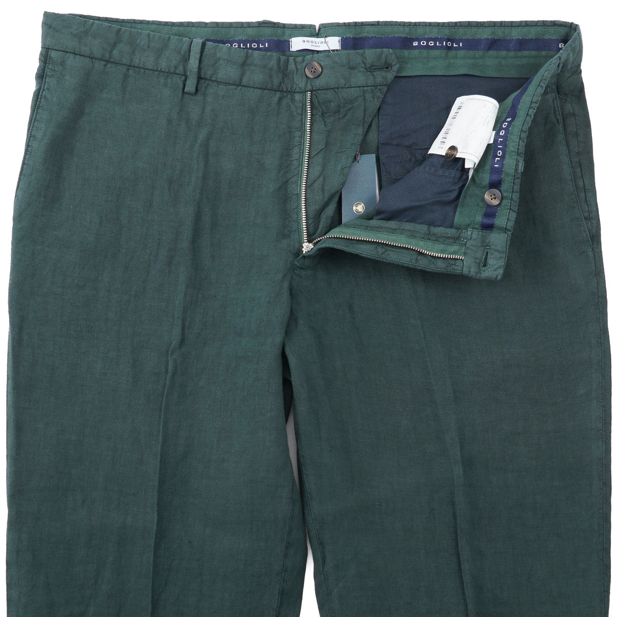 Boglioli Garment-Washed Linen Pants - Top Shelf Apparel