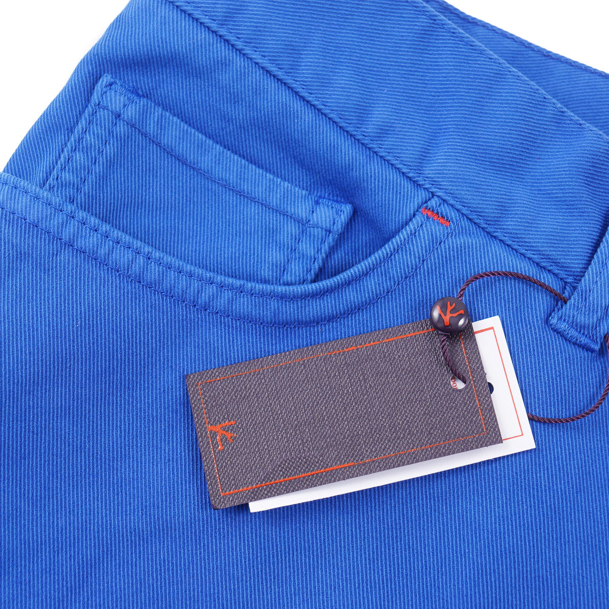Isaia Slim Straight Twill Jeans