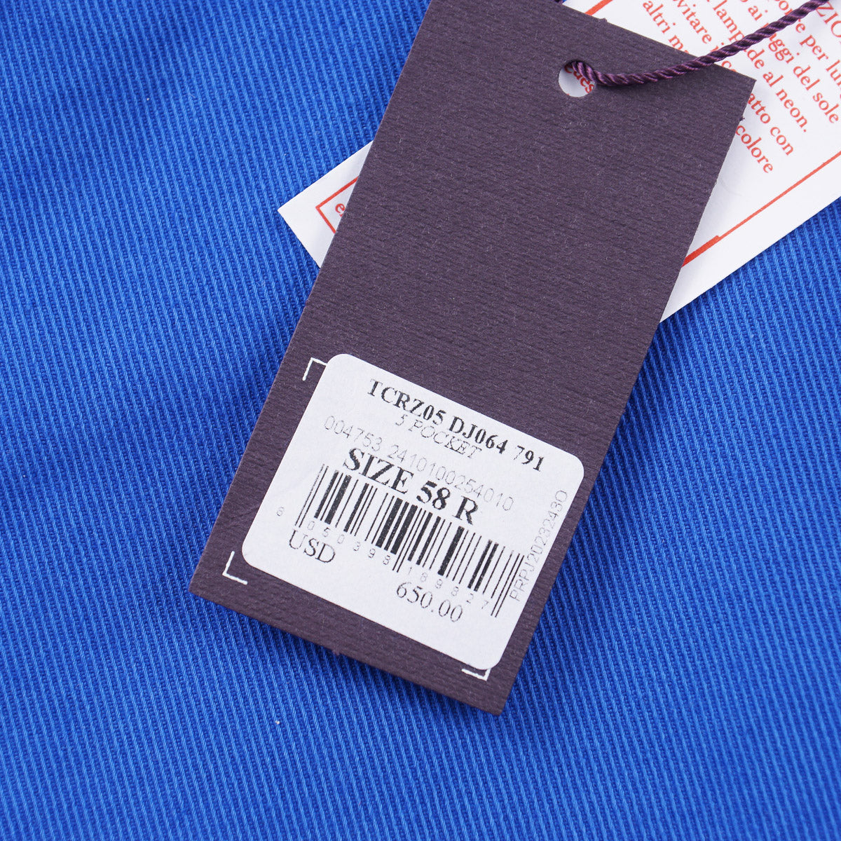 Isaia Slim Straight Twill Jeans