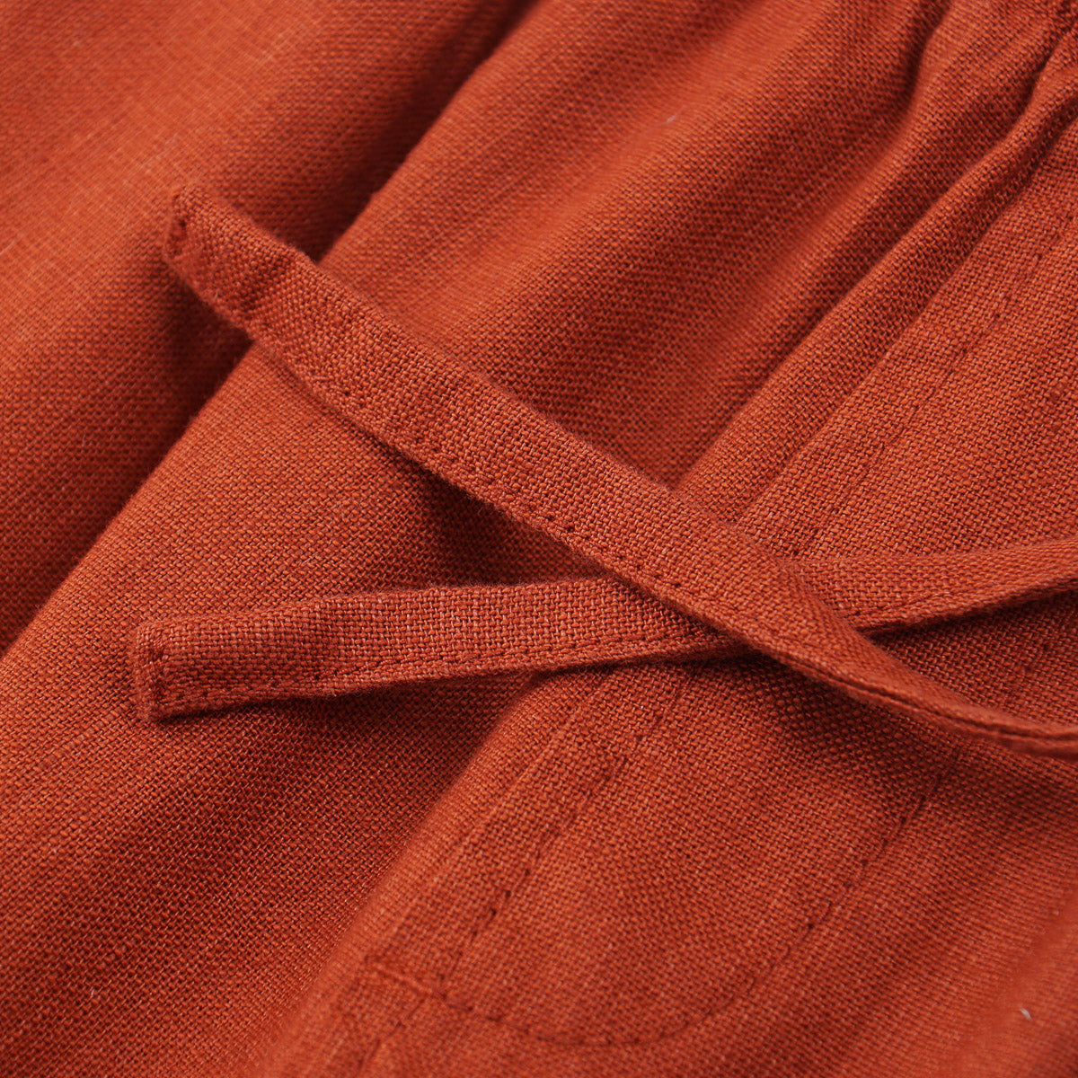 Maurizio Baldassari Linen-Cotton Drawstring Shorts