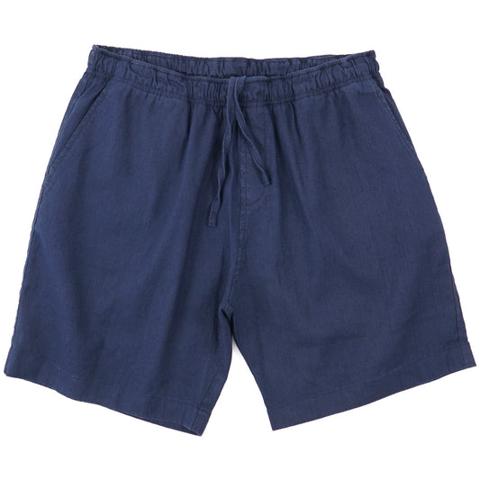 Maurizio Baldassari Linen-Cotton Drawstring Shorts