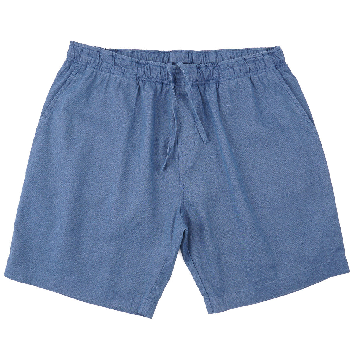 Maurizio Baldassari Linen-Cotton Drawstring Shorts