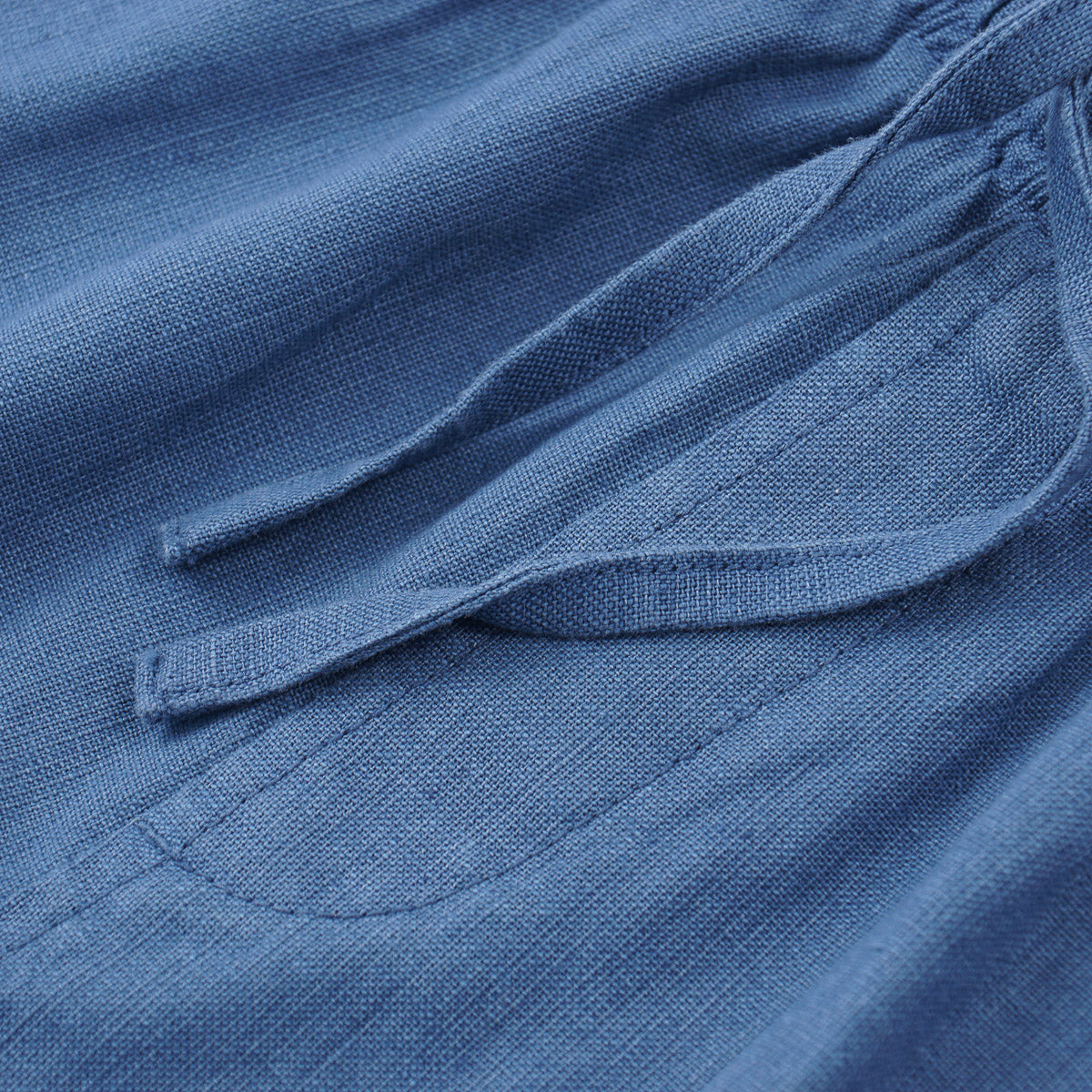 Maurizio Baldassari Linen-Cotton Drawstring Shorts