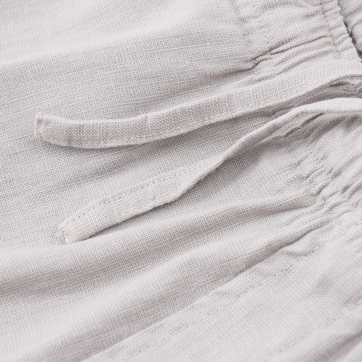 Maurizio Baldassari Linen-Cotton Drawstring Shorts