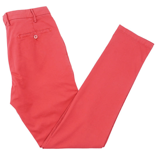 Isaia Slim-Fit Woven Cotton Chinos