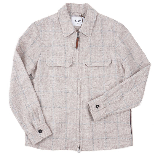 Manto 'Eclips' Silk-Linen-Cotton Jacket - Top Shelf Apparel