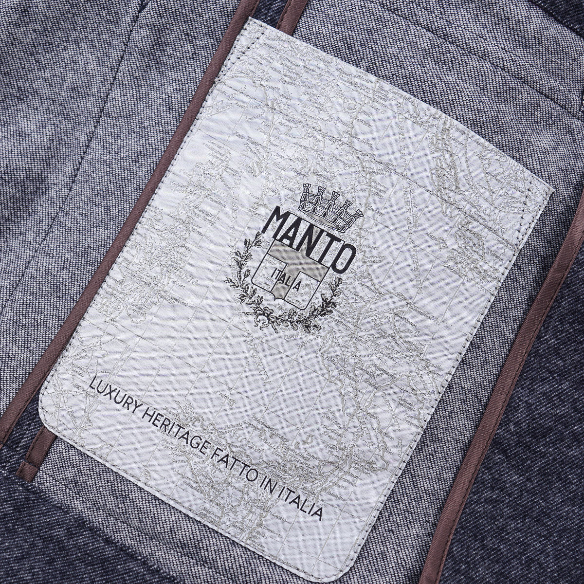Manto Cashmere-Cotton Field Blazer - Top Shelf Apparel