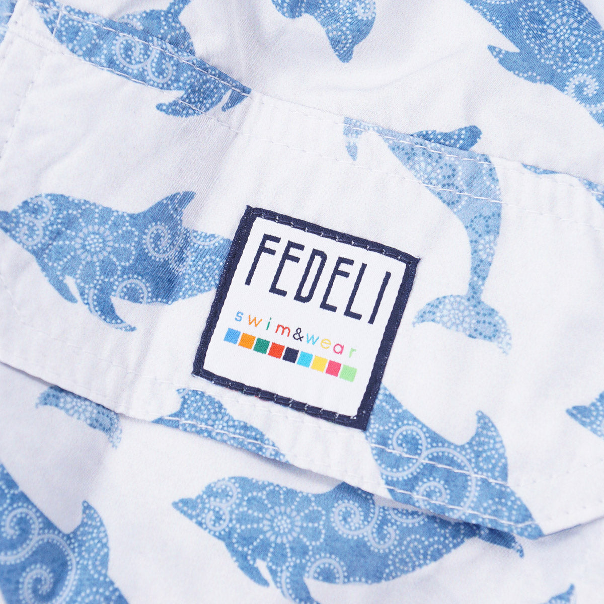 Fedeli 'Madeira' Printed Swim Trunks