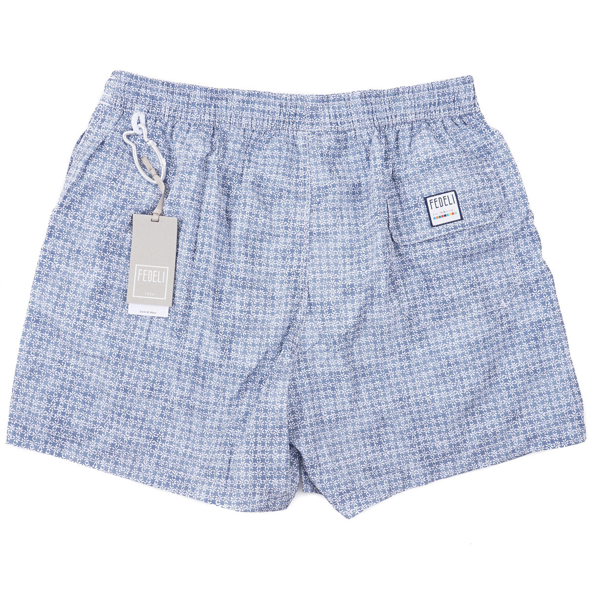 Fedeli 'Madeira' Printed Swim Trunks