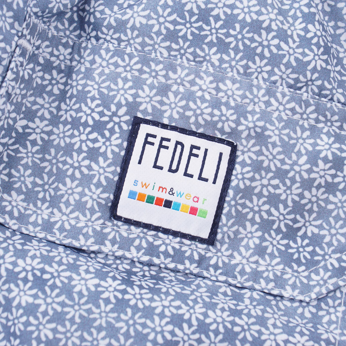 Fedeli 'Madeira' Printed Swim Trunks