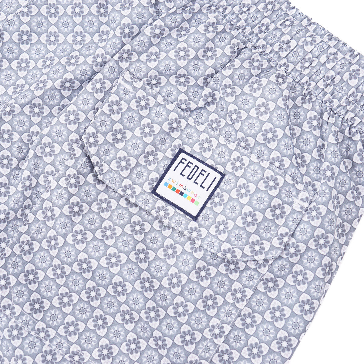 Fedeli 'Madeira' Printed Swim Trunks