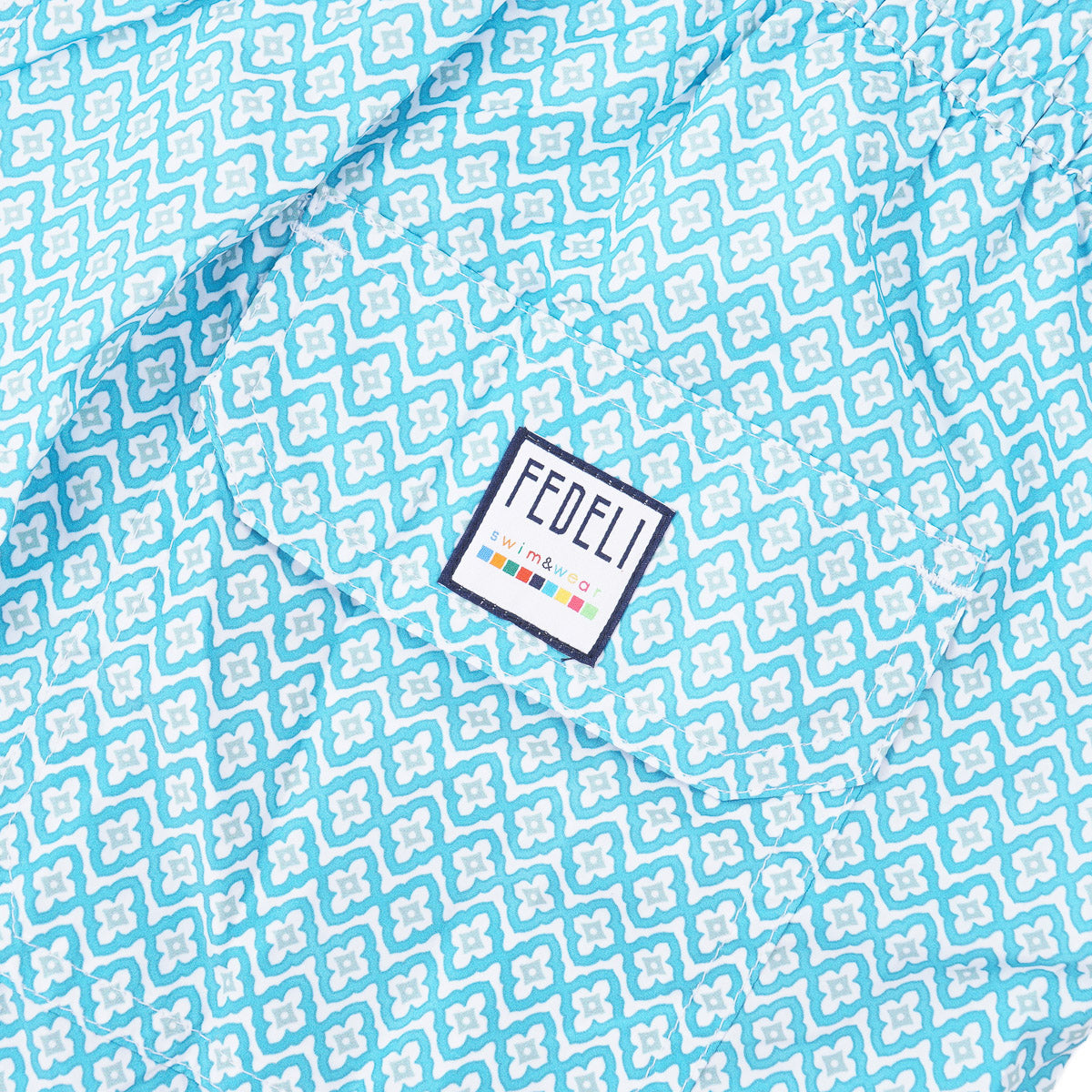 Fedeli 'Madeira' Printed Swim Trunks