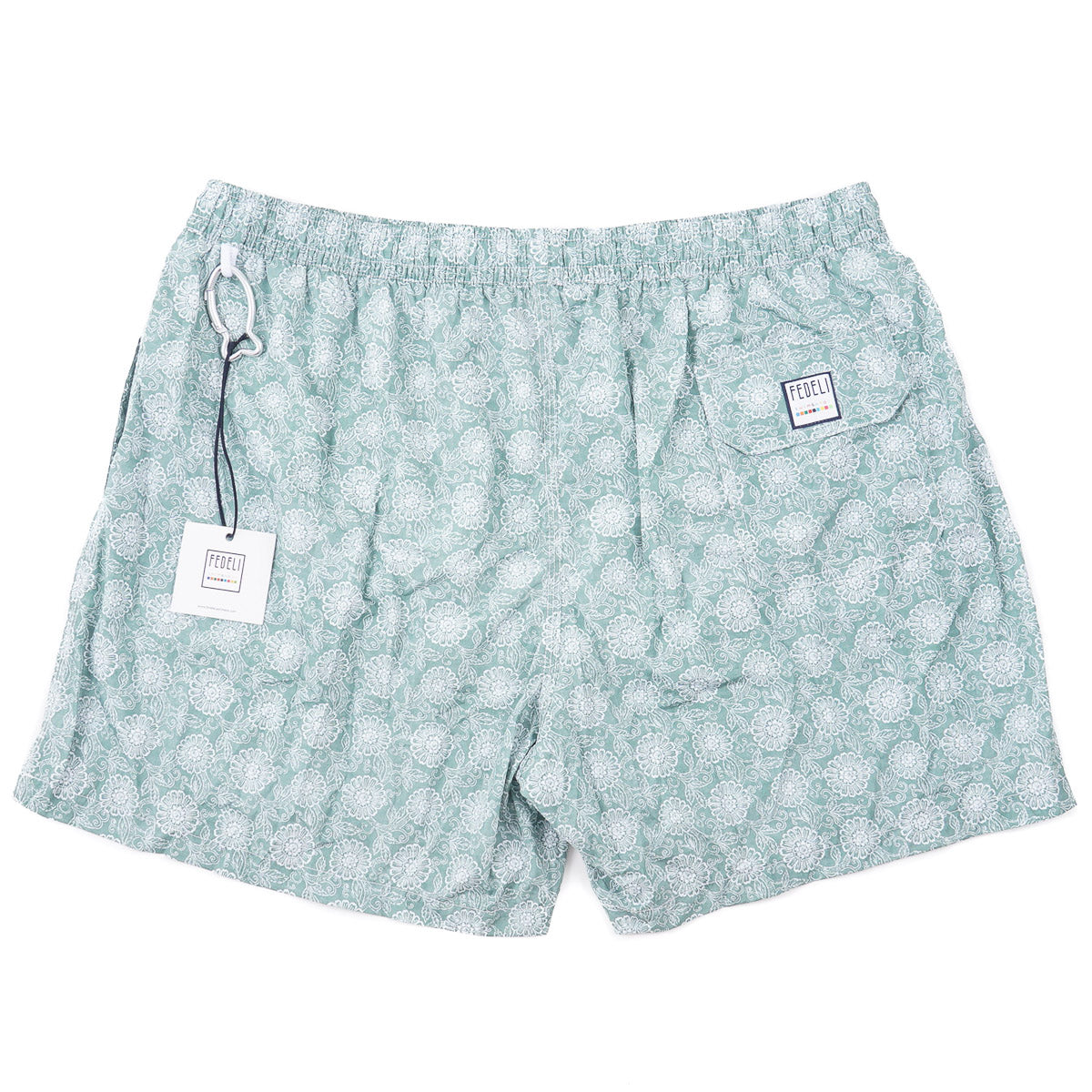 Fedeli 'Madeira' Printed Swim Trunks