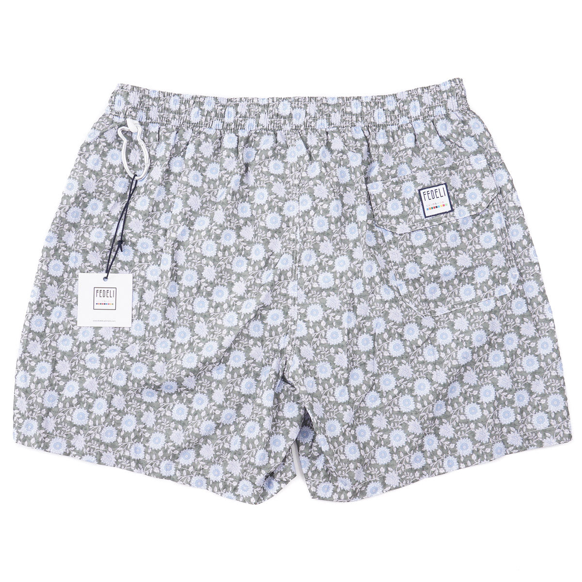 Fedeli 'Madeira' Printed Swim Trunks