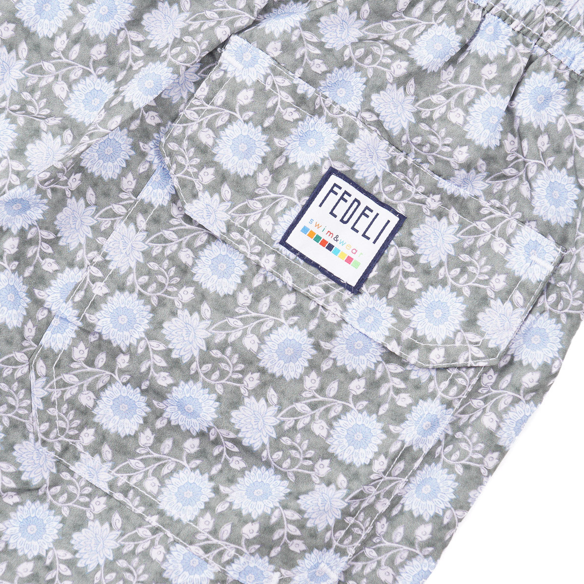 Fedeli 'Madeira' Printed Swim Trunks