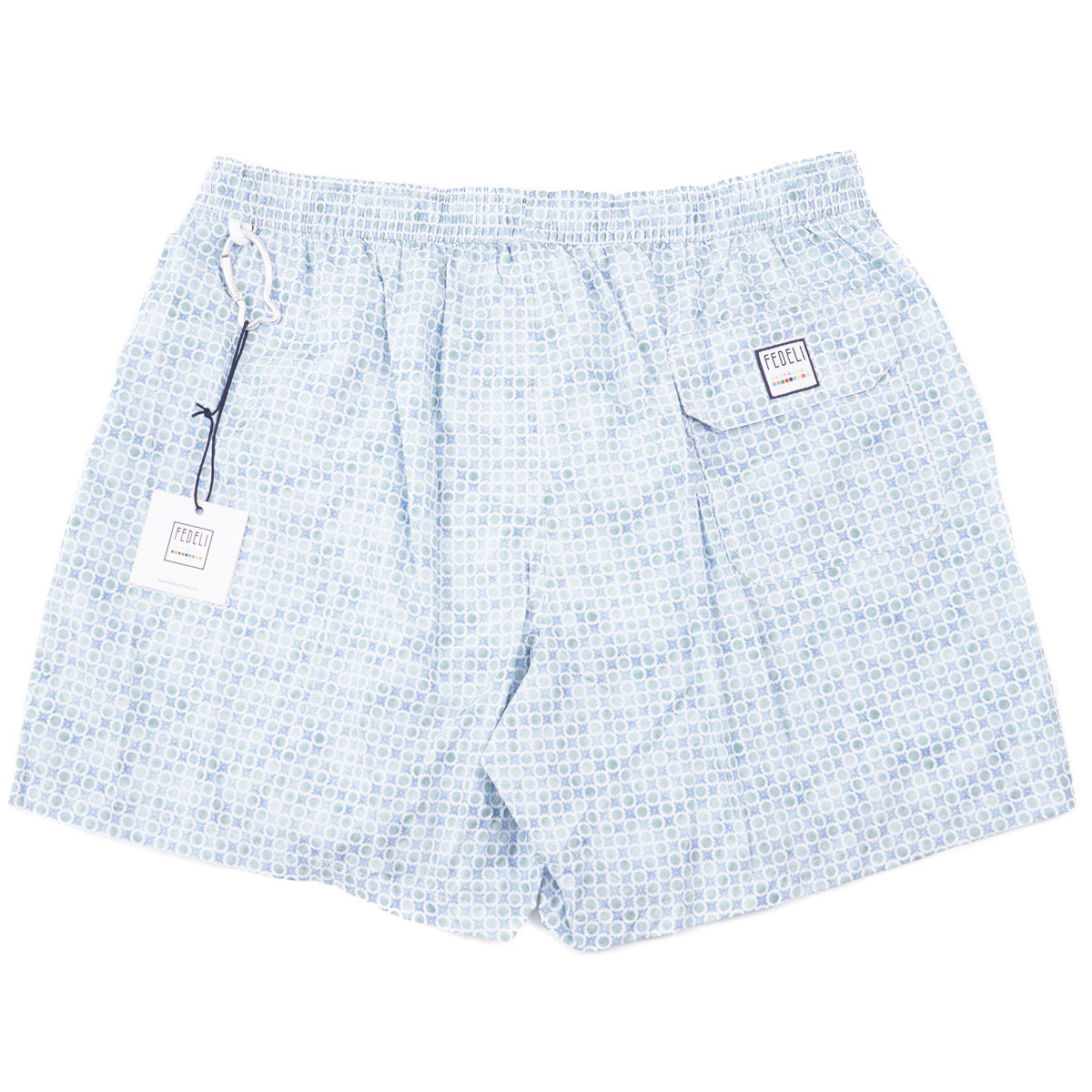 Fedeli 'Madeira' Printed Swim Trunks