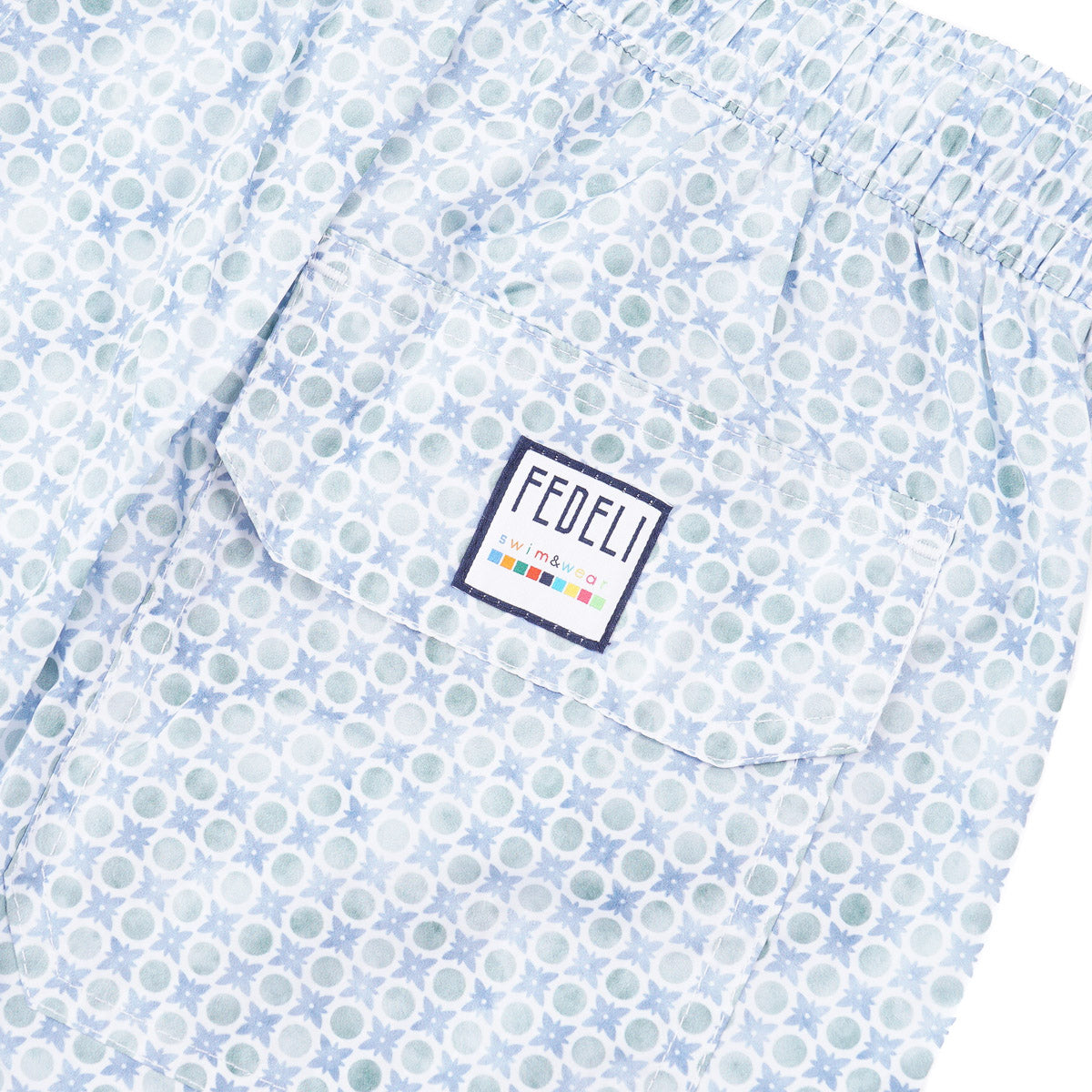 Fedeli 'Madeira' Printed Swim Trunks