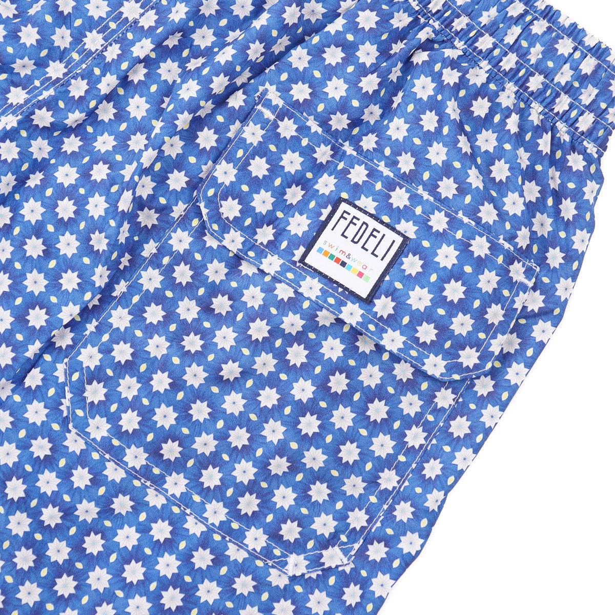 Fedeli 'Madeira' Printed Swim Trunks