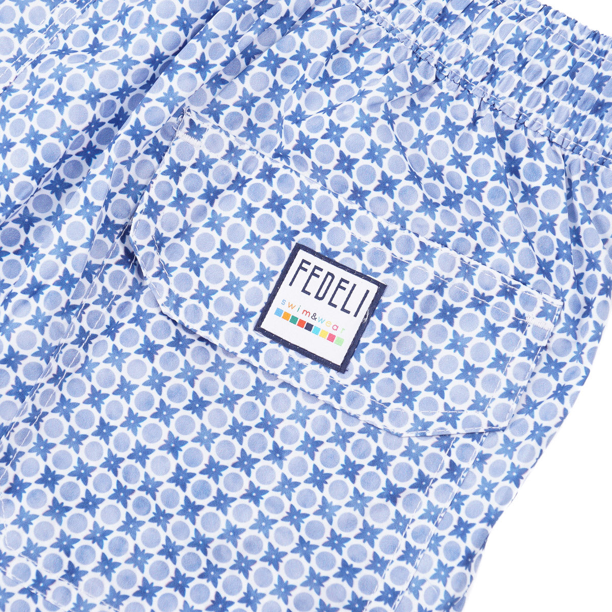 Fedeli 'Madeira' Printed Swim Trunks