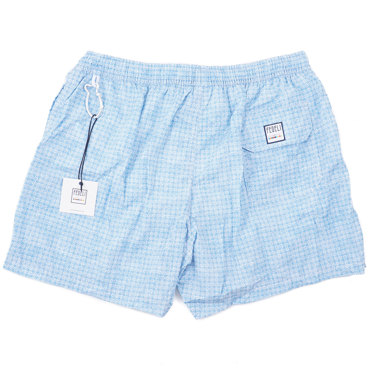 Fedeli 'Madeira' Printed Swim Trunks