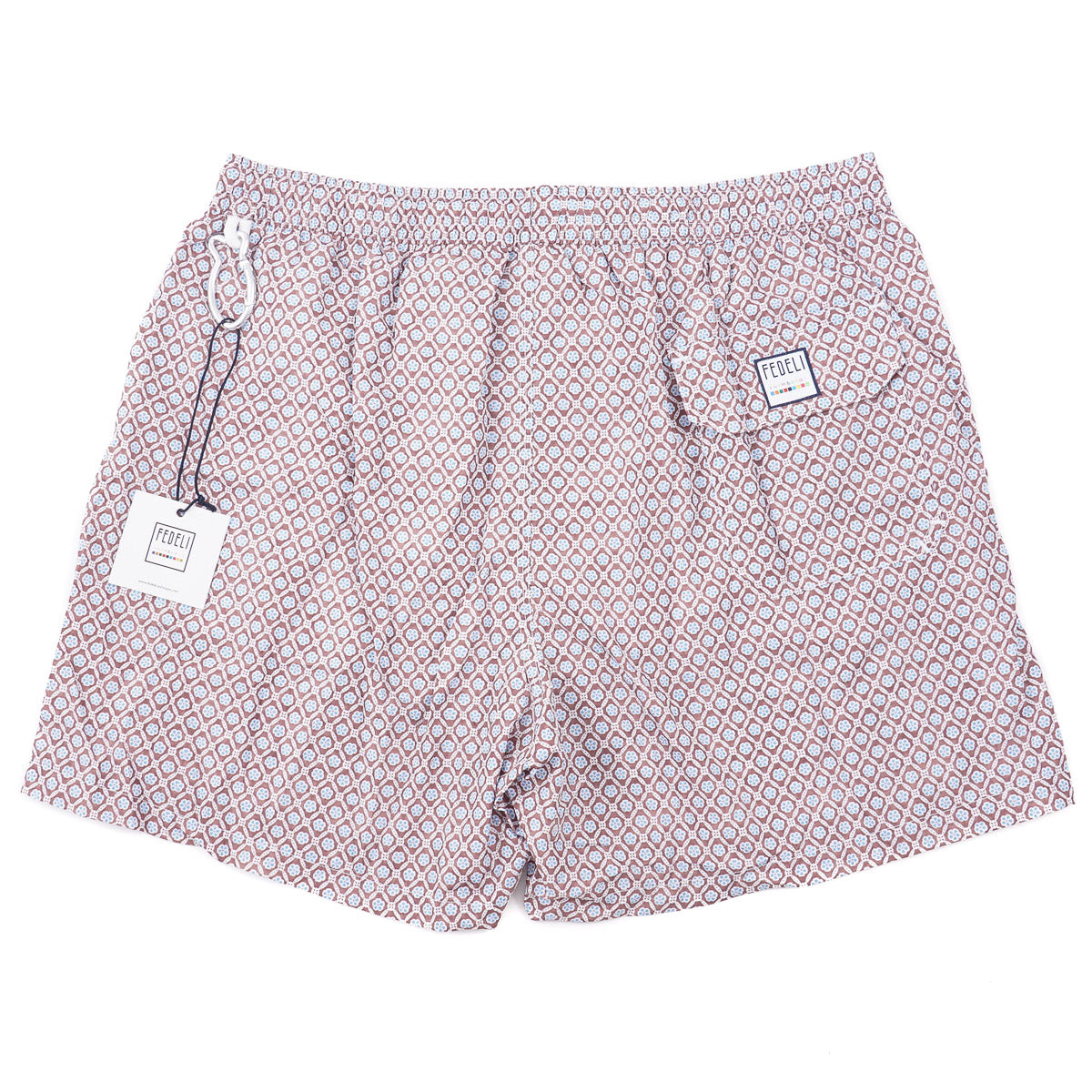 Fedeli 'Madeira' Printed Swim Trunks