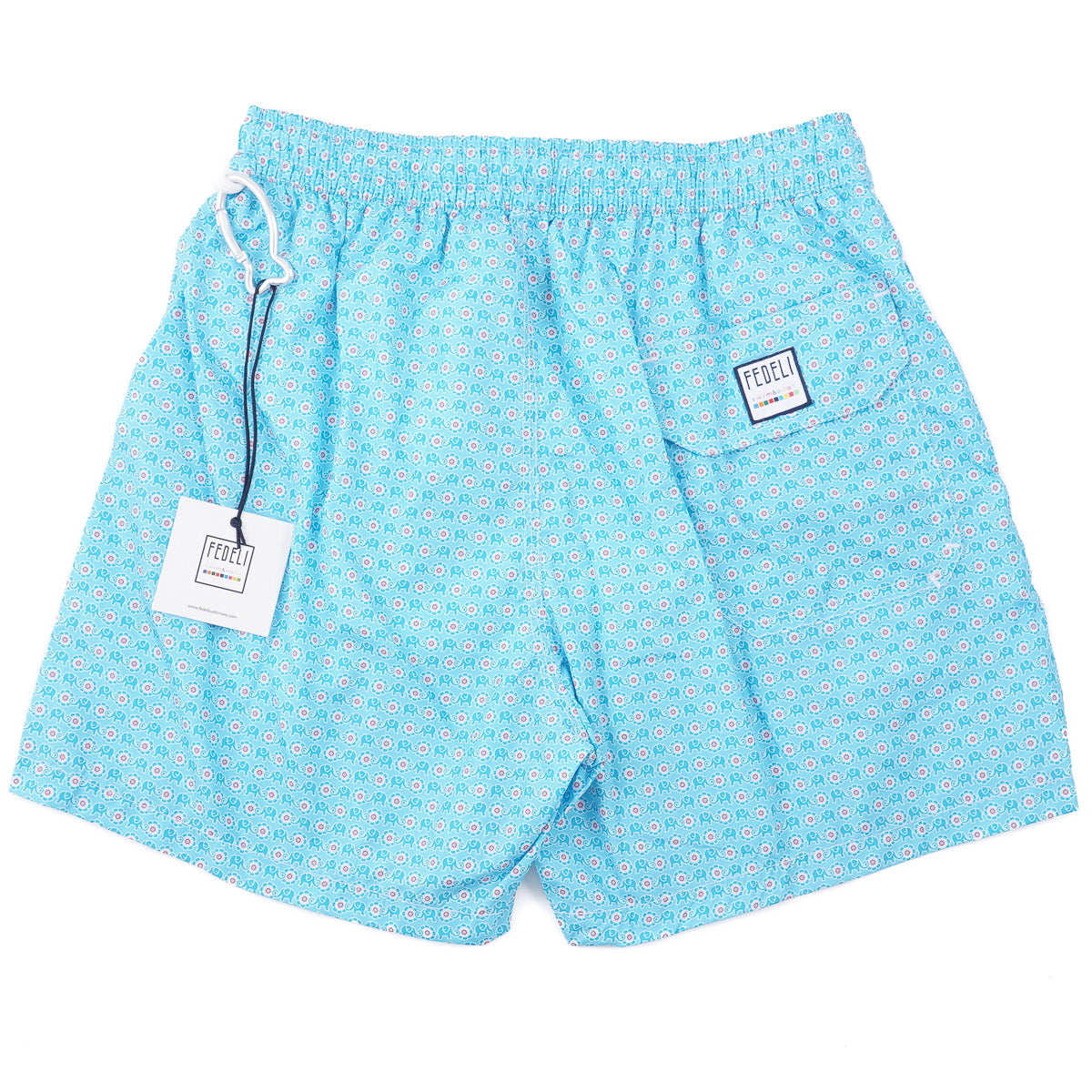 Fedeli 'Madeira' Printed Swim Trunks