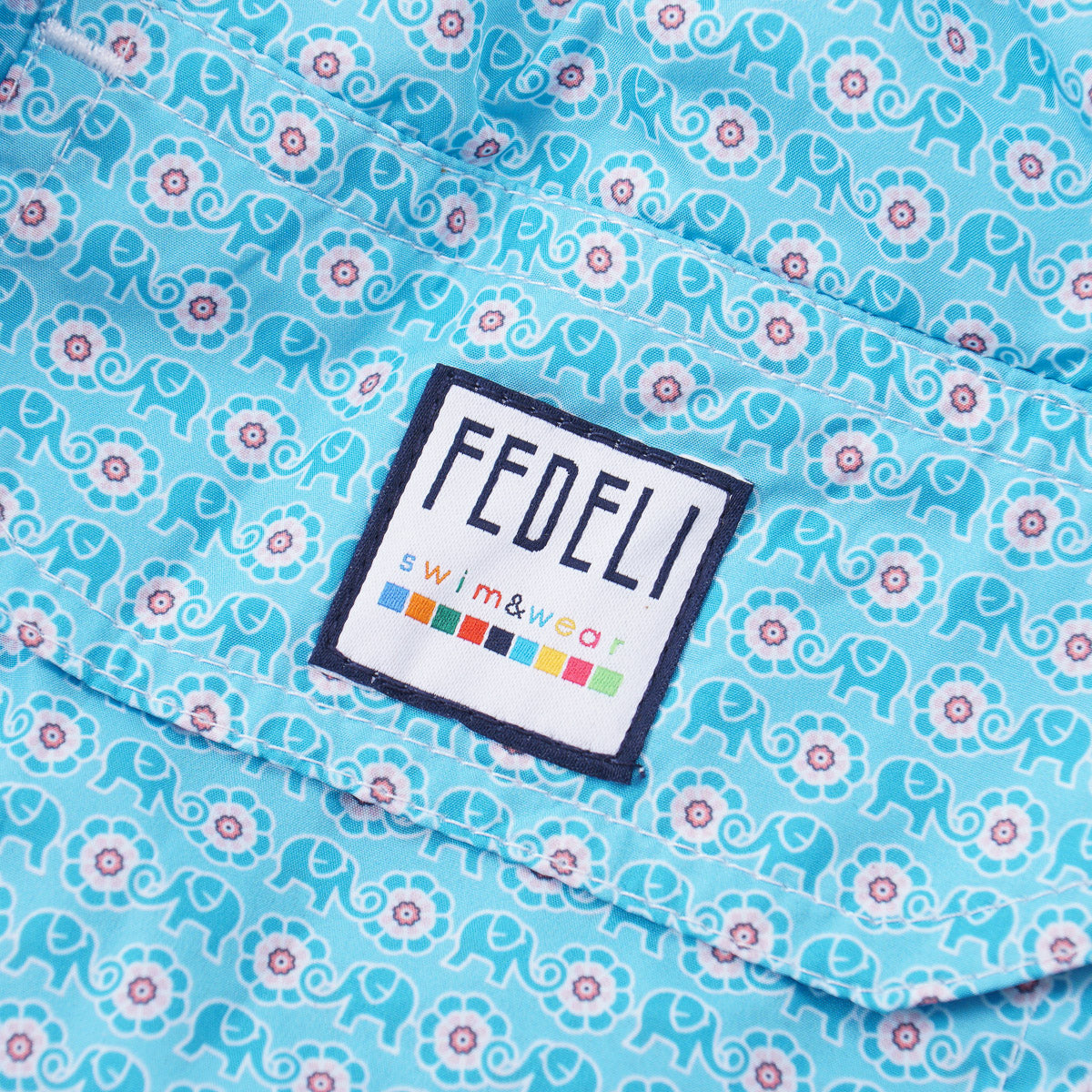 Fedeli 'Madeira' Printed Swim Trunks
