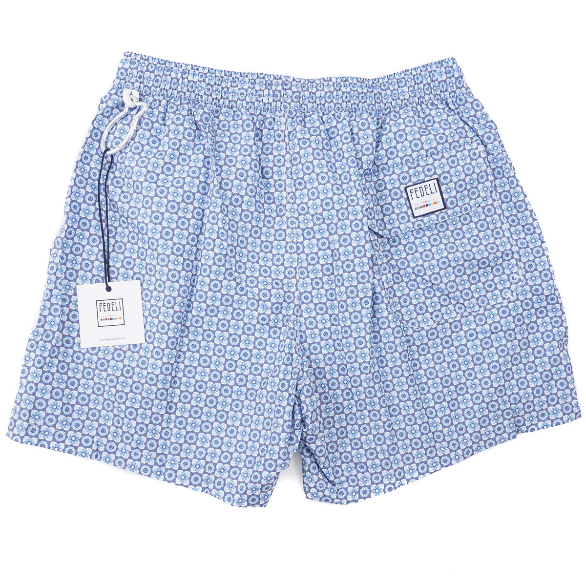 Fedeli 'Madeira' Printed Swim Trunks