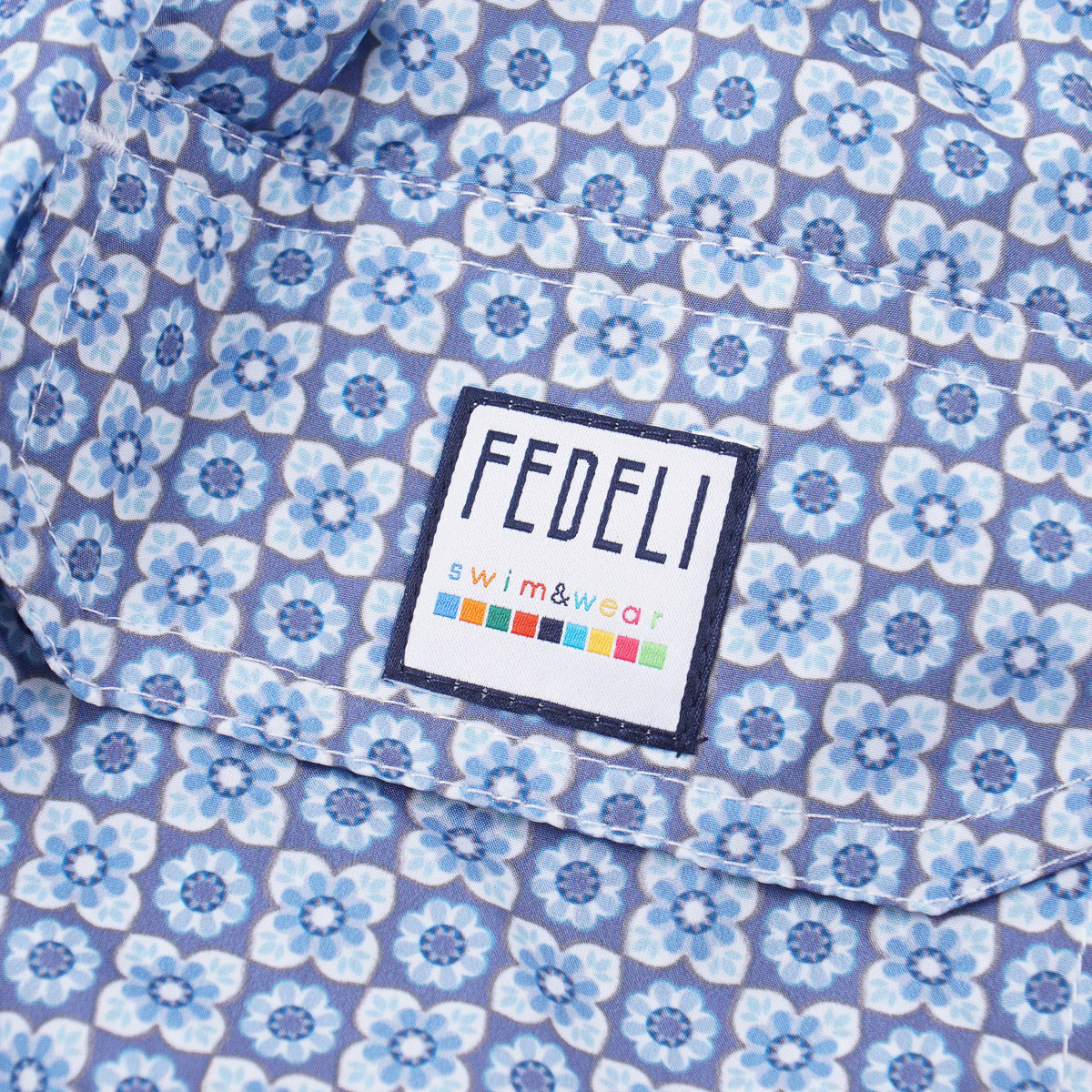 Fedeli 'Madeira' Printed Swim Trunks