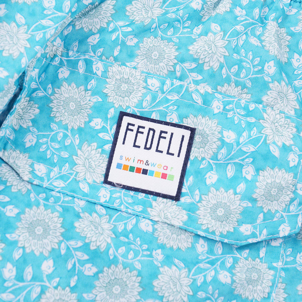 Fedeli 'Madeira' Printed Swim Trunks