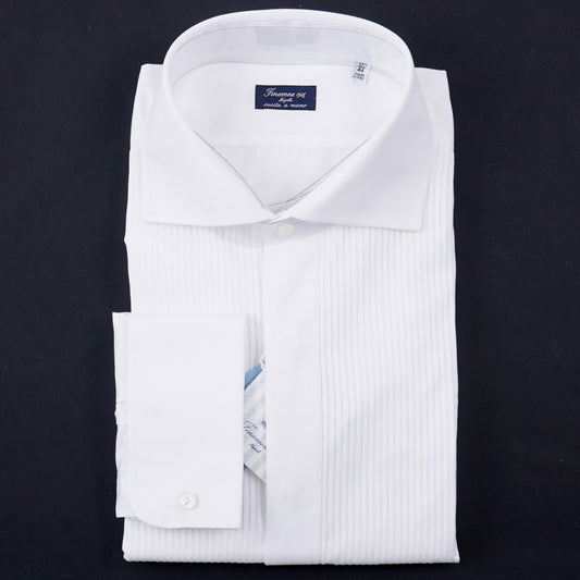 Finamore French Cuff Tuxedo Shirt