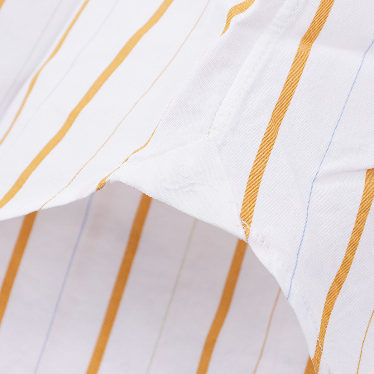 Finamore Woven Stripe Cotton Shirt
