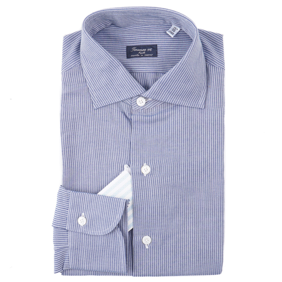 Finamore Carlo Riva Cotton-Cashmere Shirt